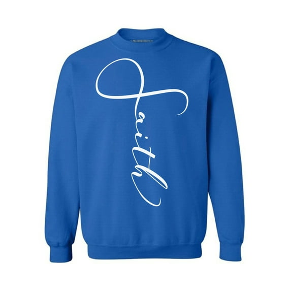 Awkward Styles Faith Unisex Crewneck Christian Crewneck for Him Faith Clothes Collection Faith Crewneck for Women Faith Sweater for Men Christian Gifts for Her Faith Outfit for Men and Women