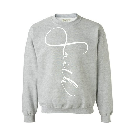 Awkward Styles Faith Unisex Crewneck Christian Crewneck for Him Faith Clothes Collection Faith Crewneck for Women Faith Sweater for Men Christian Gifts for Her Faith Outfit for Men and Women