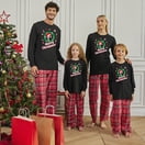 Sunisery Christmas Family Matching Pajamas Set Adult Kids Baby Dinosaur  Printed Tops+Pants Sleepwear Nightwear Set Green Baby,6-9 Months