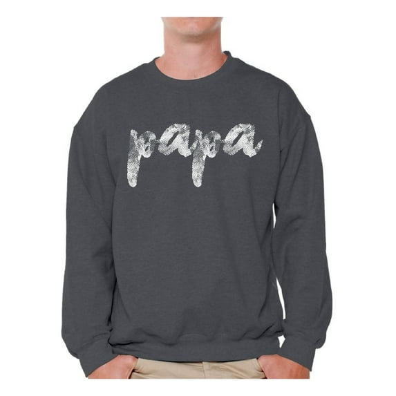 Awkward Styles Father`s Day Crewneck Father`s Day Presents Papa Crewneck Papa Gifts Men Crewneck Dads Sweatshirt Crewneck for Dad Best Father Ever Best Father`s Day Gift