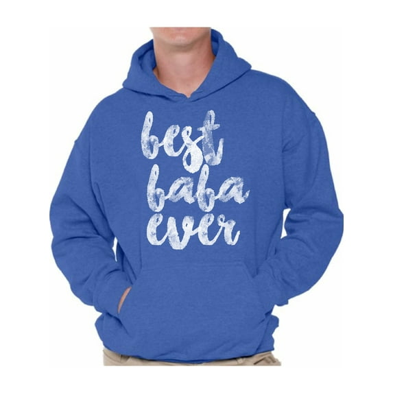 Awkward Styles Father`s Day Gifts Ideas Best Baba Ever TShirt Men Hoodie USA Gifts for Dad Hoodie Best Daddy Hoodie Best Baba Ever Clothing Father`s Hoodies Best Father`s Day Gift