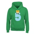 thumbnail image 1 of Awkward Styles Fifth Birthday Boy Hoodies for Kids Funny Bear Hooded Youth Sweatshirt, 1 of 4