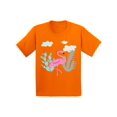 thumbnail image 1 of Awkward Styles Flamingo Cactus Youth Shirt Cute Summer Shirt for Kids Pink Flamingo T Shirt for Boys Pink Flamingo Shirts for Girls Nifty Flamingo T-Shirt for Children Summer Gifts for Little One, 1 of 4
