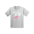 thumbnail image 1 of Awkward Styles Flamingo in Clouds Toddler Shirt Cute Summer Shirt for Kids Pink Flamingo T Shirt for Boys Pink Flamingo Shirts for Girls Flamingo T-Shirt for Children Summer Gifts for Little One, 1 of 4