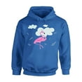 thumbnail image 1 of Awkward Styles Flamingo in Clouds Unisex Hoodie Pink Flamingo Hoodie for Him Flamingo Clothes Summer Hoodie for Women Flamingo Sweater for Men Gifts for Her Pink Flamingo Outfit for Men and Women, 1 of 5
