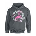thumbnail image 1 of Awkward Styles Flamingo Crown Unisex Hoodie Pink Flamingo Hoodie for Him Flamingo Clothes Summer Hoodie for Women Funny Flamingo Sweater for Men Gifts for Her Pink Flamingo Outfit for Men and Women, 1 of 5