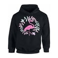 thumbnail image 1 of Awkward Styles Flamingo Crown Unisex Hoodie Pink Flamingo Hoodie for Him Flamingo Clothes Summer Hoodie for Women Funny Flamingo Sweater for Men Gifts for Her Pink Flamingo Outfit for Men and Women, 1 of 5