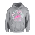 thumbnail image 1 of Awkward Styles Flamingo Crown Unisex Hoodie Pink Flamingo Hoodie for Him Flamingo Clothes Summer Hoodie for Women Funny Flamingo Sweater for Men Gifts for Her Pink Flamingo Outfit for Men and Women, 1 of 5