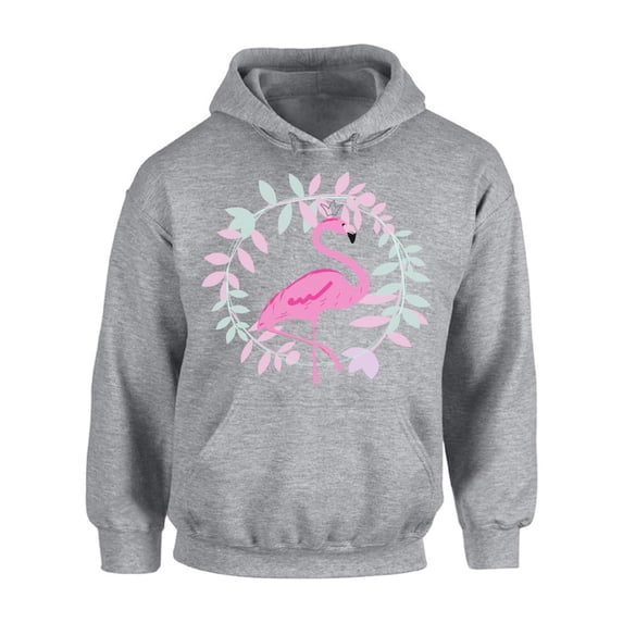 Awkward Styles Flamingo Crown Unisex Hoodie Pink Flamingo Hoodie for Him Flamingo Clothes Summer Hoodie for Women Funny Flamingo Sweater for Men Gifts for Her Pink Flamingo Outfit for Men and Women