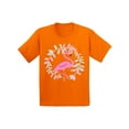 thumbnail image 1 of Awkward Styles Flamingo Crown Youth Shirt Cute Summer Shirt for Kids Pink Flamingo T Shirt for Boys Pink Flamingo Shirts for Girls Nifty Flamingo T-Shirt for Children Summer Gifts for Little One, 1 of 4