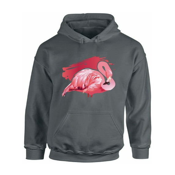 Awkward Styles Flamingo Hooded Sweatshirt Flamingo Hoodies for Men and Women Pink Flamingo Hoodie Sweater Flamingo Summer Sweater Beach Sweatshirt Flamingo Party Gifts Flamingo Summer Hoodie