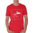 thumbnail image 1 of Awkward Styles Flamingo Love Tshirt for Men Vintage Flamingo Shirt Flamingo Summer T Shirt Flamingo Gifts for Him Flamingo Lovers Beach Party Outfit Retro Flamingo T-Shirt Pink Flamingo Tee, 1 of 4