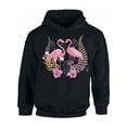thumbnail image 1 of Awkward Styles Flamingo Love Unisex Hoodie Pink Flamingo Hoodie for Him Flamingo Clothes Summer Hoodie for Women Funny Flamingo Sweater for Men Gifts for Her Pink Flamingo Outfit for Men and Women, 1 of 5