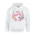 thumbnail image 1 of Awkward Styles Flamingo Love Unisex Hoodie Pink Flamingo Hoodie for Him Flamingo Clothes Summer Hoodie for Women Funny Flamingo Sweater for Men Gifts for Her Pink Flamingo Outfit for Men and Women, 1 of 5