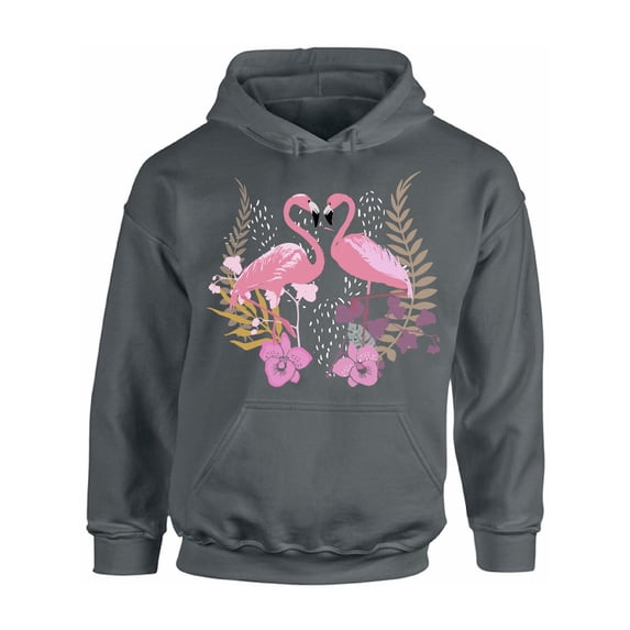 Awkward Styles Flamingo Love Unisex Hoodie Pink Flamingo Hoodie for Him Flamingo Clothes Summer Hoodie for Women Funny Flamingo Sweater for Men Gifts for Her Pink Flamingo Outfit for Men and Women