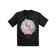 thumbnail image 1 of Awkward Styles Flamingo and Orchids Toddler Shirt Cute Summer Shirt for Kids Pink Flamingo T Shirt for Boys Pink Flamingo Shirts for Girls Flamingo T-Shirt for Children Summer Gifts for Little One, 1 of 4