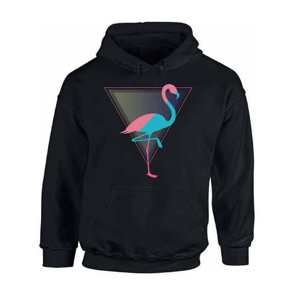 Awkward Styles Flamingo Party Hooded Sweatshirt Retro Flamingo Hoodie Flamingo Gifts for Men and Women Flamingo Hoodie Summer Party Flamingo Themed Party Sweater Beach Sweatshirt