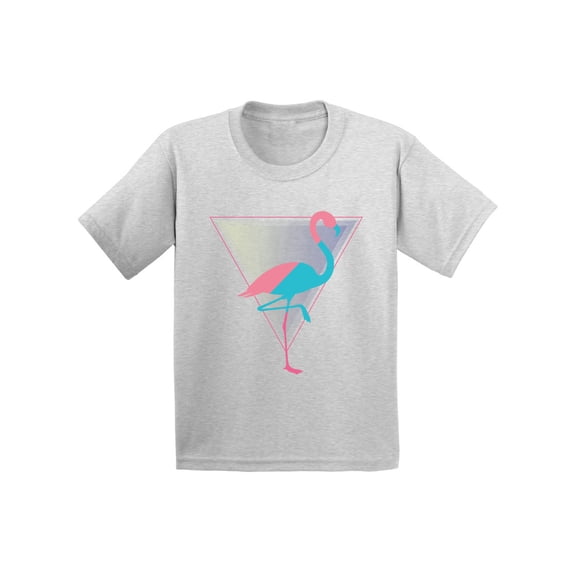 Awkward Styles Flamingo Party Tshirt for Kids Retro Flamingo Youth Shirt Flamingo Shirts for Kids Flamingo Gifts Vintage Flamingo T Shirt Flamingo Summer Party Beach Shirts Cool Flamingo Design Shirt