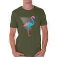 thumbnail image 1 of Awkward Styles Flamingo Party Tshirt for Men Retro Flamingo Shirt Flamingo Shirts for Men Flamingo Gifts Vintage Flamingo T Shirt Flamingo Summer Party Beach Shirts for Men Cool Flamingo Design Shirt, 1 of 4