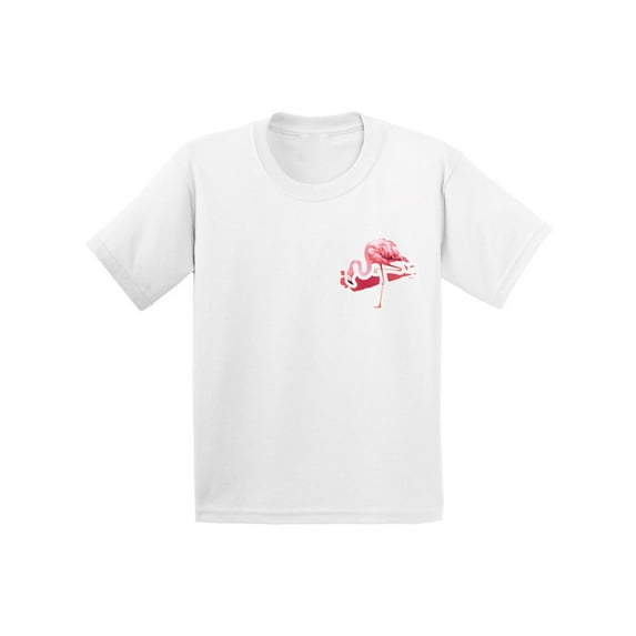 Awkward Styles Flamingo Pocket Tshirt for Kids Flamingo Patch Shirts Flamingo Youth T Shirt Flamingo Gifts Flamingo Themed Party Beach Shirts Summer Party T Shirt Pink Flamingo Tshirt for Kids