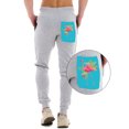 thumbnail image 1 of Awkward Styles Flamingo Sweatpants Blue Floral Joggers with Pockets, 1 of 1