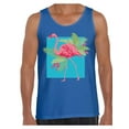 thumbnail image 1 of Awkward Styles Flamingo Tank Top for Men Beach Tank for Him Pink Flamingos Men's Shirts Cute Shirts for Men Vacation T-shirt Beach Shirts for Dad Beach Outfit Summer T-shirt for Men Pink Shirt for Him, 1 of 4