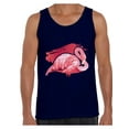 thumbnail image 1 of Awkward Styles Flamingo Tank Top for Men Flamingo Muscle Tank Pink Flamingo Shirt Men's Flamingo Love Tank Flamingo Party Gifts Summer Tanks for Men Flamingo Themed Party Beach Party Outfit, 1 of 4