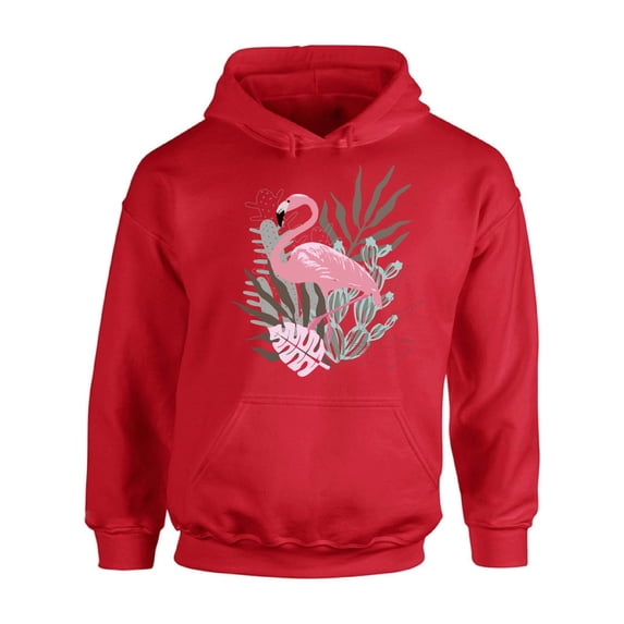 Awkward Styles Floral Flamingo Unisex Hoodie Pink Flamingo Hoodie for Him Flamingo Clothes Summer Hoodie for Women Flamingo Sweater for Men Gifts for Her Pink Flamingo Outfit for Men and Women