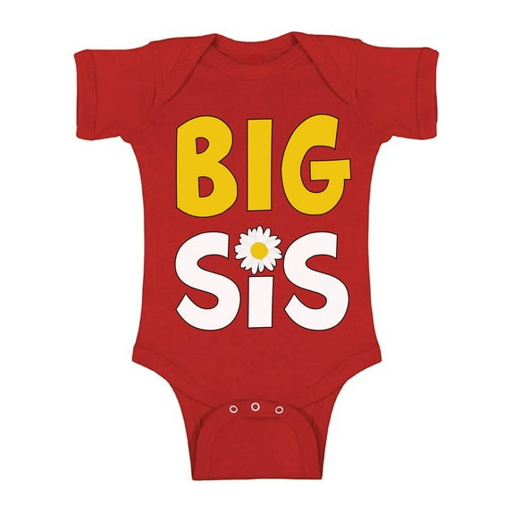 Awkward Styles Flower Baby Bodysuit Short Sleeve Floral Romper for Sister One Piece Sister One Piece Top Birthday Gifts for Baby Girls Bodysuit for Little One Cute Baby Clothing for Girls Kids Gifts