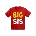thumbnail image 1 of Awkward Styles Flower T Shirts for Girls Big Sister Youth Shirt for Girls Floral Clothing Big Sister Collection Funny Gifts for Girls I'm Big Sister Shirt Sis Tshirt for Kids Birthday Gifts for Sister, 1 of 4