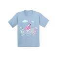 thumbnail image 1 of Awkward Styles Foliage Flamingo Infant Shirt Cute Summer Shirt for Kids Pink Flamingo T Shirt for Boys Pink Flamingo Shirts for Girls Cute Flamingo T-Shirt for Children Summer Gifts for Little One, 1 of 4