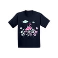 thumbnail image 1 of Awkward Styles Foliage Flamingo Infant Shirt Cute Summer Shirt for Kids Pink Flamingo T Shirt for Boys Pink Flamingo Shirts for Girls Cute Flamingo T-Shirt for Children Summer Gifts for Little One, 1 of 4
