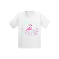 thumbnail image 1 of Awkward Styles Foliage Flamingo Youth Shirt Cute Summer Shirt for Kids Pink Flamingo T Shirt for Boys Pink Flamingo Shirts for Girls Nifty Flamingo T-Shirt for Children Summer Gifts for Little One, 1 of 4