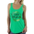 thumbnail image 1 of Awkward Styles Foliage Racerback Tank Top for Her Racerback Tanks Vegetarian Tshirt Vegan Friendly Racerback Shirts for Her Vegan Shirts Vegan Clothes for Women Vegan Organic Racerback Tanks, 1 of 4