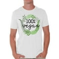 thumbnail image 1 of Awkward Styles Foliage T-Shirts for Men Vegetarian Mens T Shirts Clothes for Men Original Men's Shirts Vegan Men's Fashion Vegetarian Gifts Vegan Friendly Clothing Collection Hey Vegetarians, 1 of 4