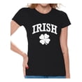 thumbnail image 1 of Awkward Styles Four Leaf Clover St Patrick's Day Shirt Womens St Patrick's Day Shirts Irish Shirts for Women Luck Shirts for Irish Girls Irish Roots Irish Heritage St Patricks Gifts for Her, 1 of 4