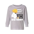 thumbnail image 1 of Awkward Styles Fourth Birthday Boy Toddler Long Sleeve Shirt It's My Fourth B-day Kids T-shirt for Boys Cute Builder Birthday Shirt 4 Years Old Looks Like, 1 of 4