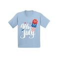 thumbnail image 1 of Awkward Styles Fourth of July Clothing Patriotic Gift Ice Cream T-Shirt Gifts for Children Independence Day Shirts for Kids Boys Tshirt Girls Tshirt Memorial Day T Shirt Funny Infant Shirt Made in USA, 1 of 4
