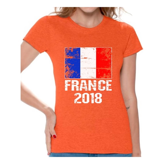 Awkward Styles France 2018 Shirt for Women French Flag Gifts Football Shirts