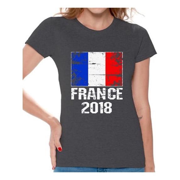 Awkward Styles France 2018 Shirt for Women French Flag Gifts Football Shirts