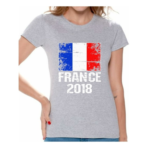 Awkward Styles France 2018 Shirt for Women French Flag Gifts Football Shirts