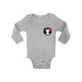 thumbnail image 1 of Awkward Styles France Baby Bodysuit Long Sleeve Gifts from France Soccer Gifts, 1 of 4