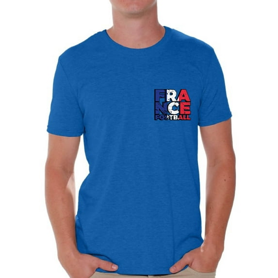 Awkward Styles France Football Shirt for Men French Soccer Tshirt France Shirts for Men France 2018 Tshirt French Soccer 2018 France Gifts for Men Gifts from France French Flag Tshirt