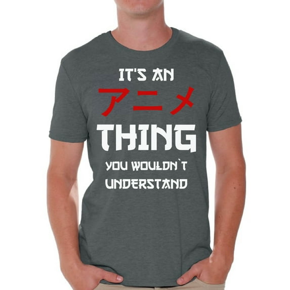 Awkward Styles Funny Anime T-Shirt It's an Anime Thing You Wouldn't Understand T Shirts for Men Japanese Manga