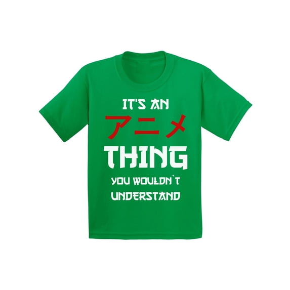 Awkward Styles Funny Anime T-shirt It's an Anime Thing You Wouldn't Understand Kids T Shirts Japanese Manga