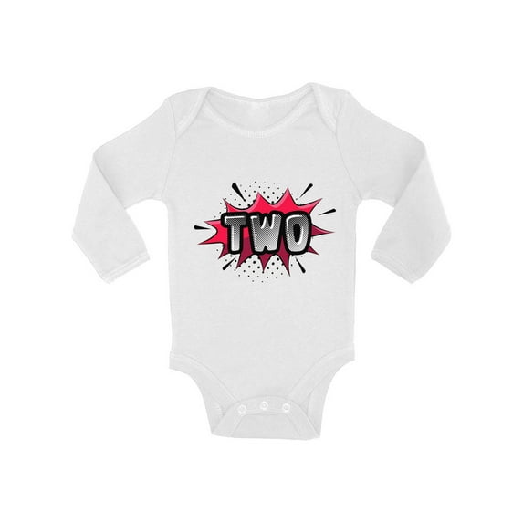 Awkward Styles Funny One Piece Second B-Day Bodysuit Birthday Baby Bodysuit Long Sleeve Gifts for 2 Year Old First Birthday Baby Bodysuit 2 Year Old Clothes My 2nd Birthday Gifts for Birthday Gifts