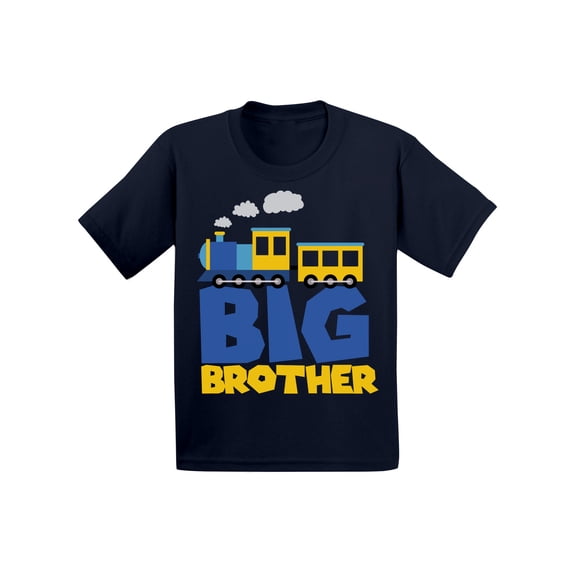 Awkward Styles Funny Train Toddler Shirt Train T Shirts for Grandson Clothing Bro Tshirt for Kids Birthday Gifts for Brother Brother Collection Toddlers Shirts Gifts for Boys I'm Big Brother Shirt