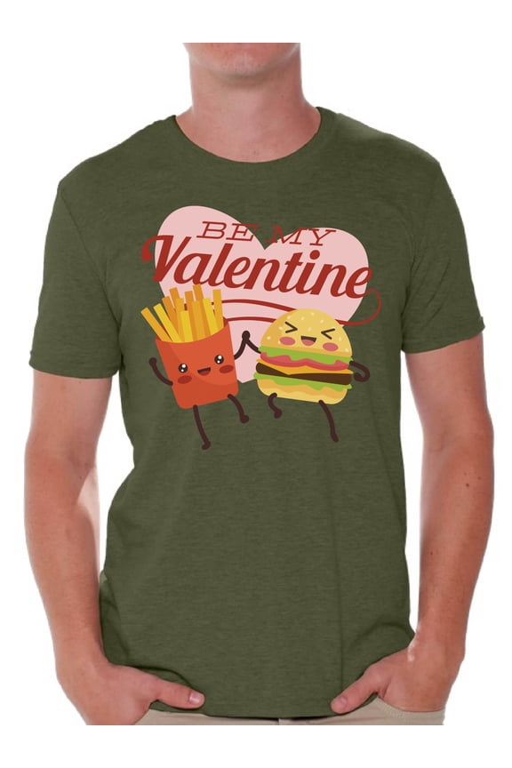 Funny Valentine's Day T-Shirt Be My Valentine T Shirts for Men Love Gifts