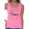 thumbnail image 1 of Awkward Styles Funny Vegetables Tank Top for Her Ladies Tanks Vegetarian Tshirt Vegan Friendly Shirts for Her Vegan T Shirts Vegan Clothes for Women Vegan Organic Shirts for Her Gifts for Vegetarians, 1 of 4