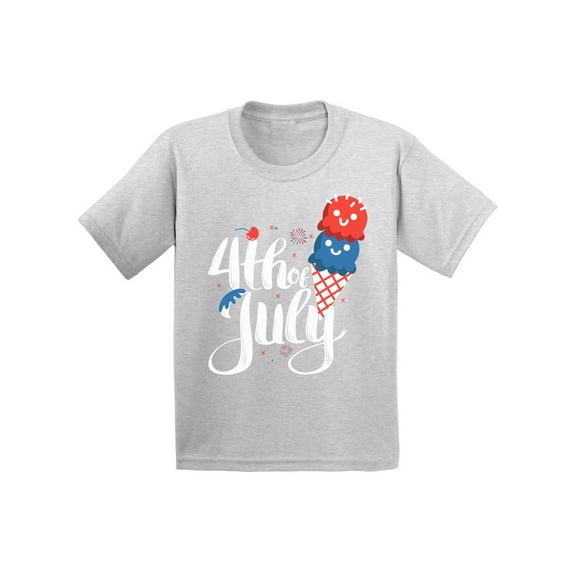 Awkward Styles Funny Youth T Shirt Patriotic Shirt Fourth of July Shirt Ice Cream T Shirt Shirts for Boys Shirts for Girls Ice Tshirt for Kids 4th of July Clothes Kids Patriotic Clothes Collection